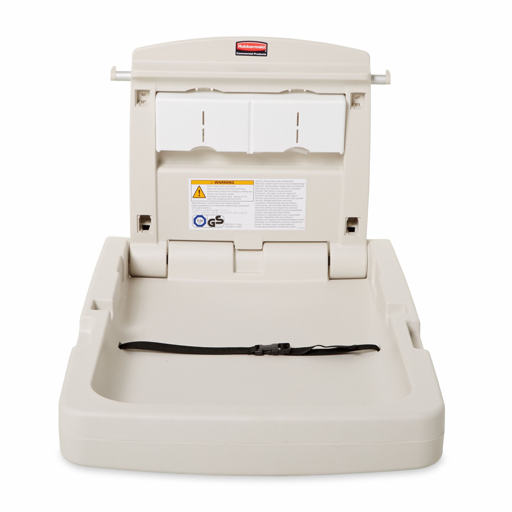 RUBBERMAID COMMERCIAL PRODUCTS Baby Changing Station, Vertical, Flush