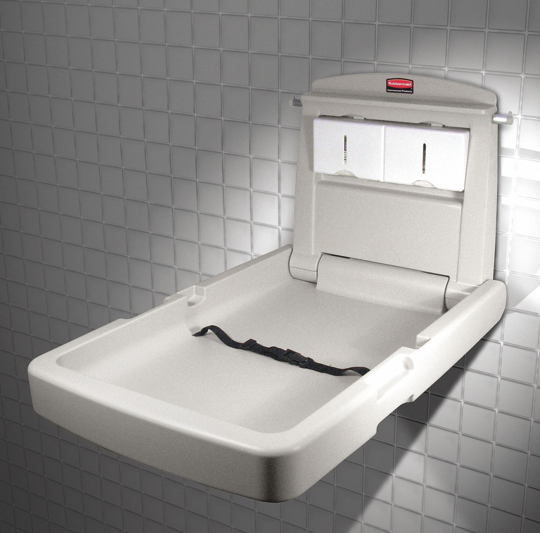 rubbermaid baby changing station