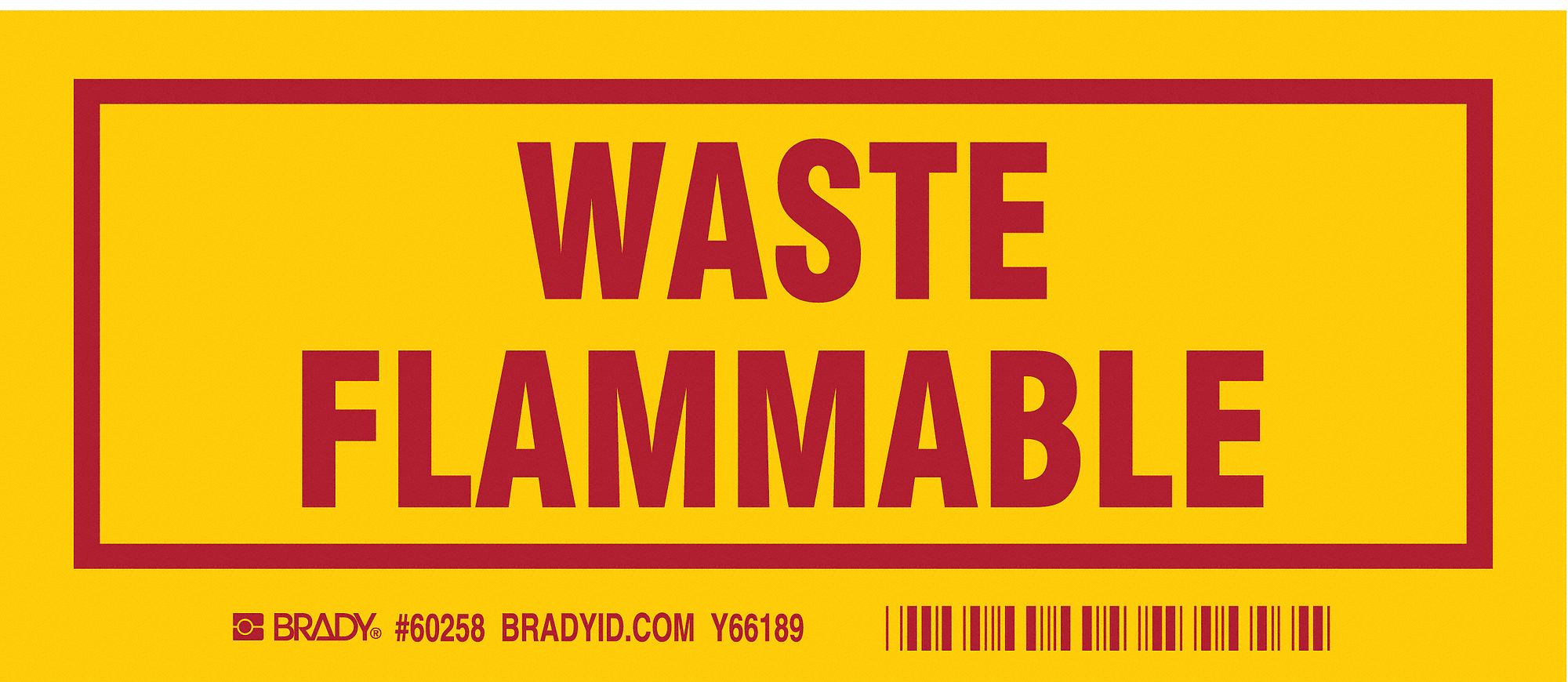 DOT HANDLING LABEL,WASTE,7