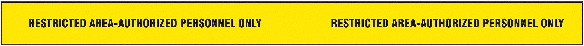 Barricade Tape, Yellow/Black, 180ft x 2 In
