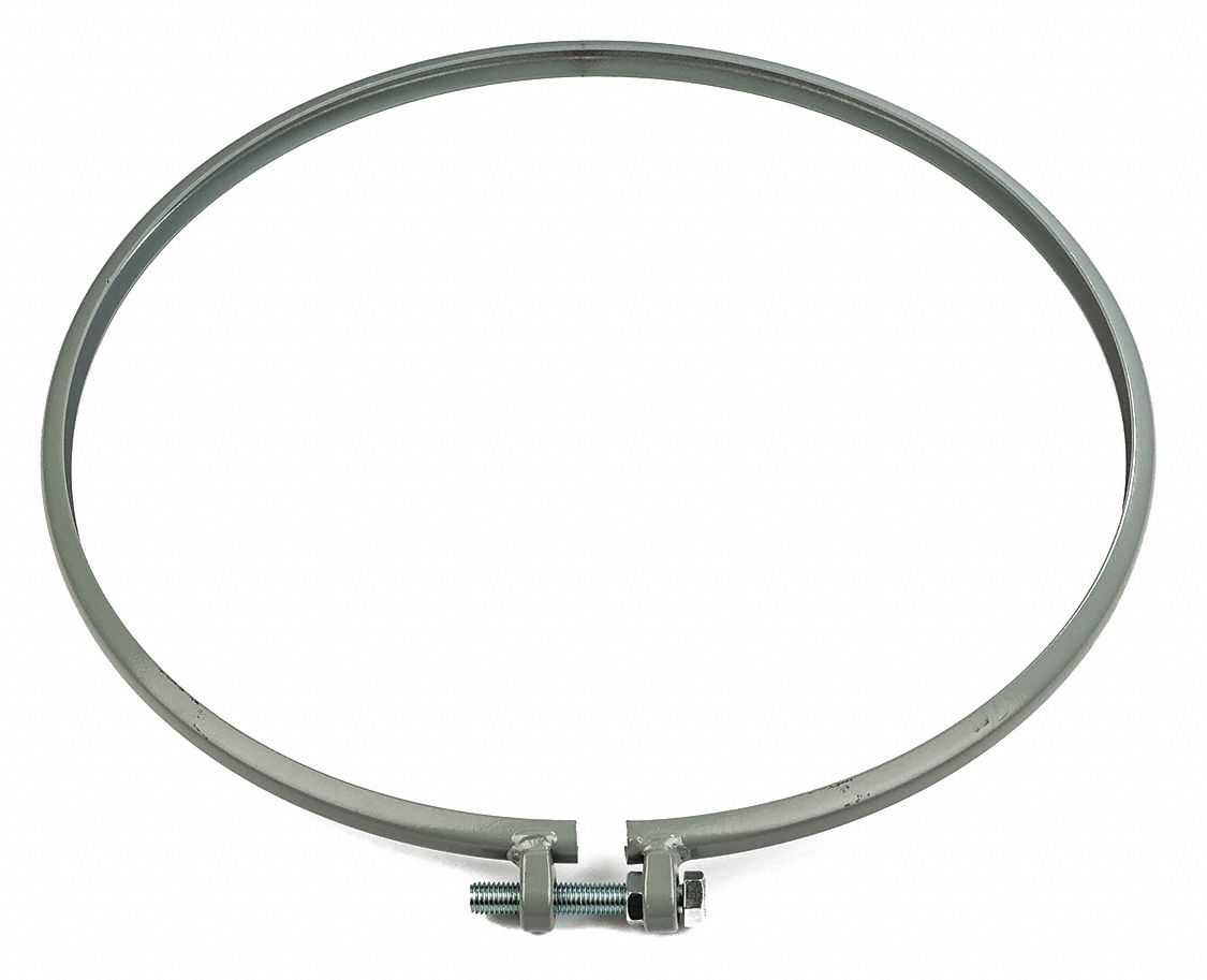 GRAINGER APPROVED Drum Locking Ring, UN/DOT Bolt, Steel, 55 Gallon ...