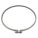 DRUM LOCKING RING, FOR 55 GAL DRUM CAPACITY, BOLT LOCK, HAZ MATERIAL DRUMS, GREY