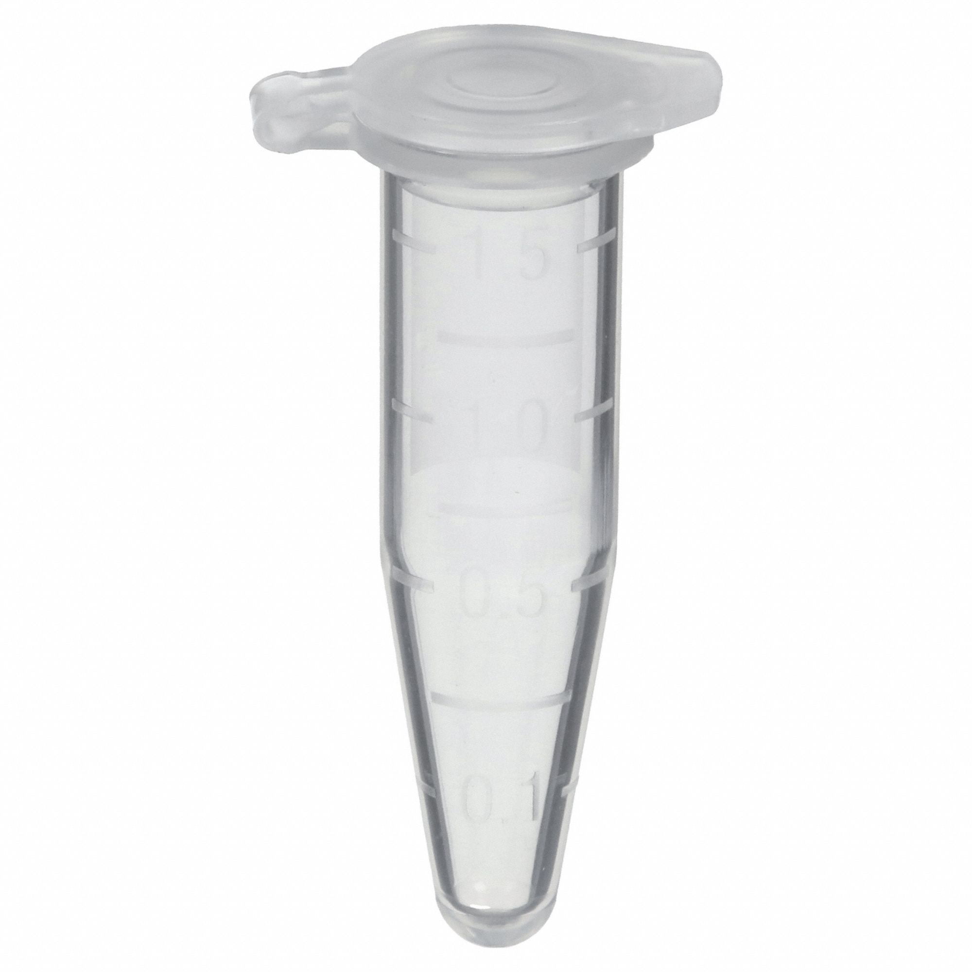 Polypropylene, 0.05 oz Nominal Capacity English, Microcentrifuge Tube