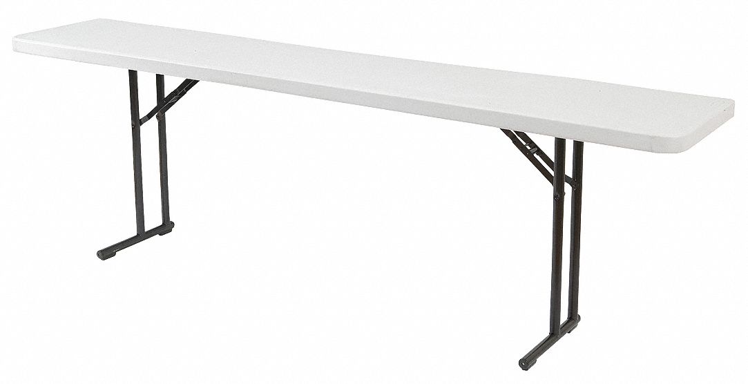 9P143 - Meeting Table Rectangle Gray 72 W