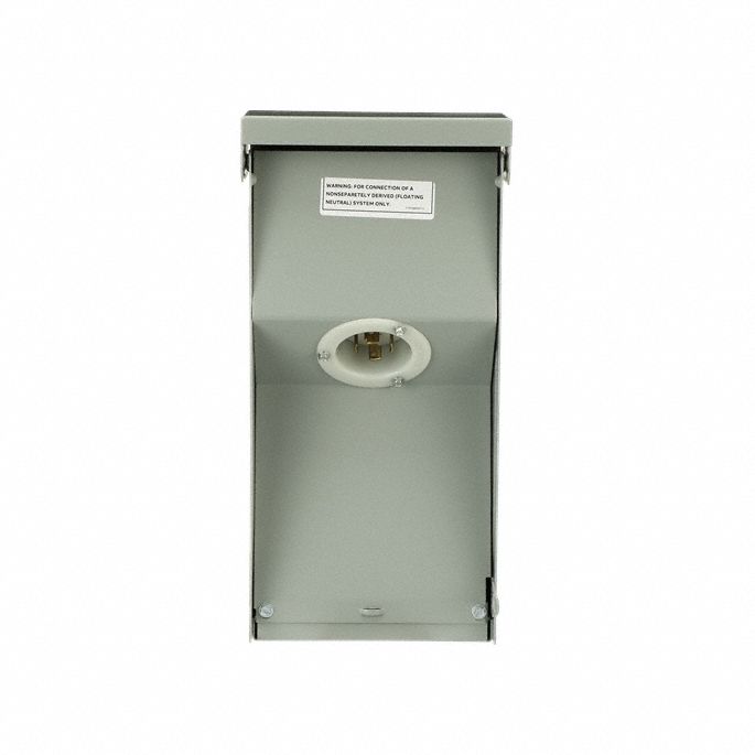 Power Inlet: 30 A, 120/240V AC, L14-30P