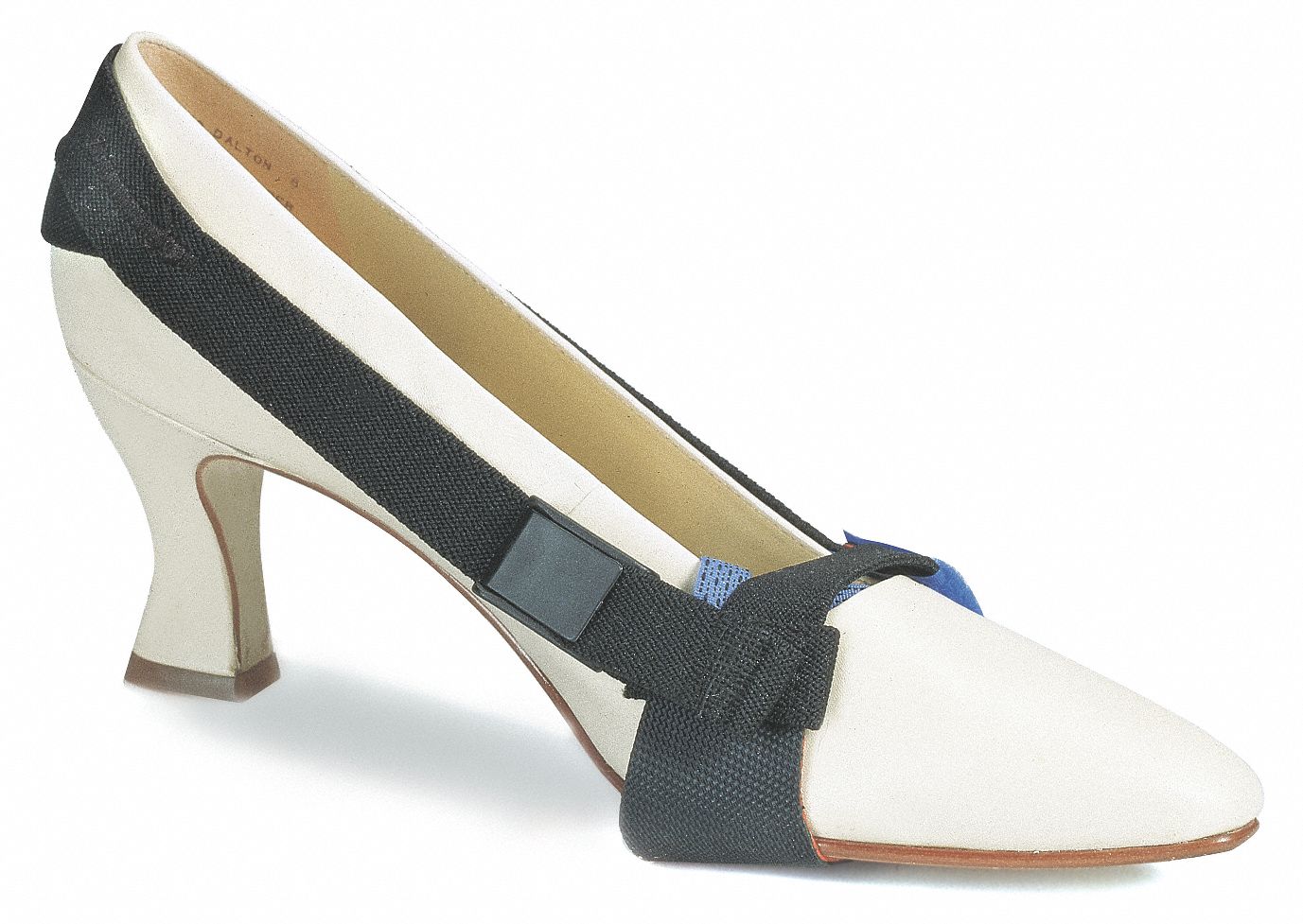 Toe Grounding Strap: Foot Grounder, Blue, Hook and Loop Fastening, Foot, Tear Resistant Rubber