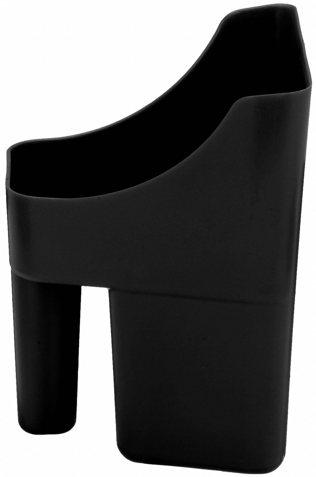 SCOOP, 3 QT FLUID CAPACITY, POLYPROPYLENE, BLACK, ALL PURPOSE