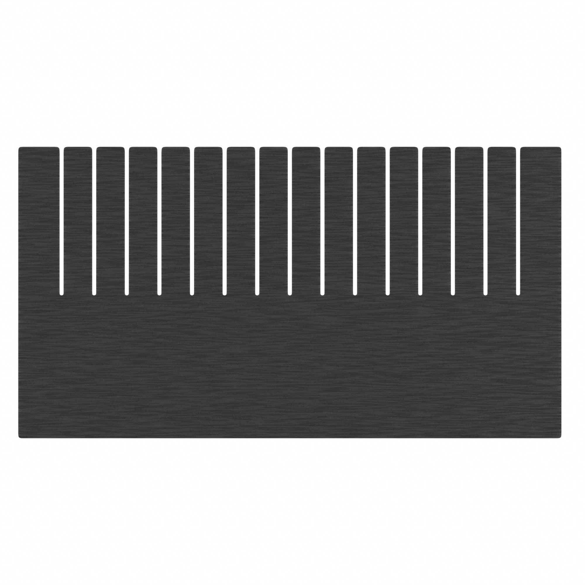 Divider: 20 5/8 in x 12 in, Plastic, DC3120-X