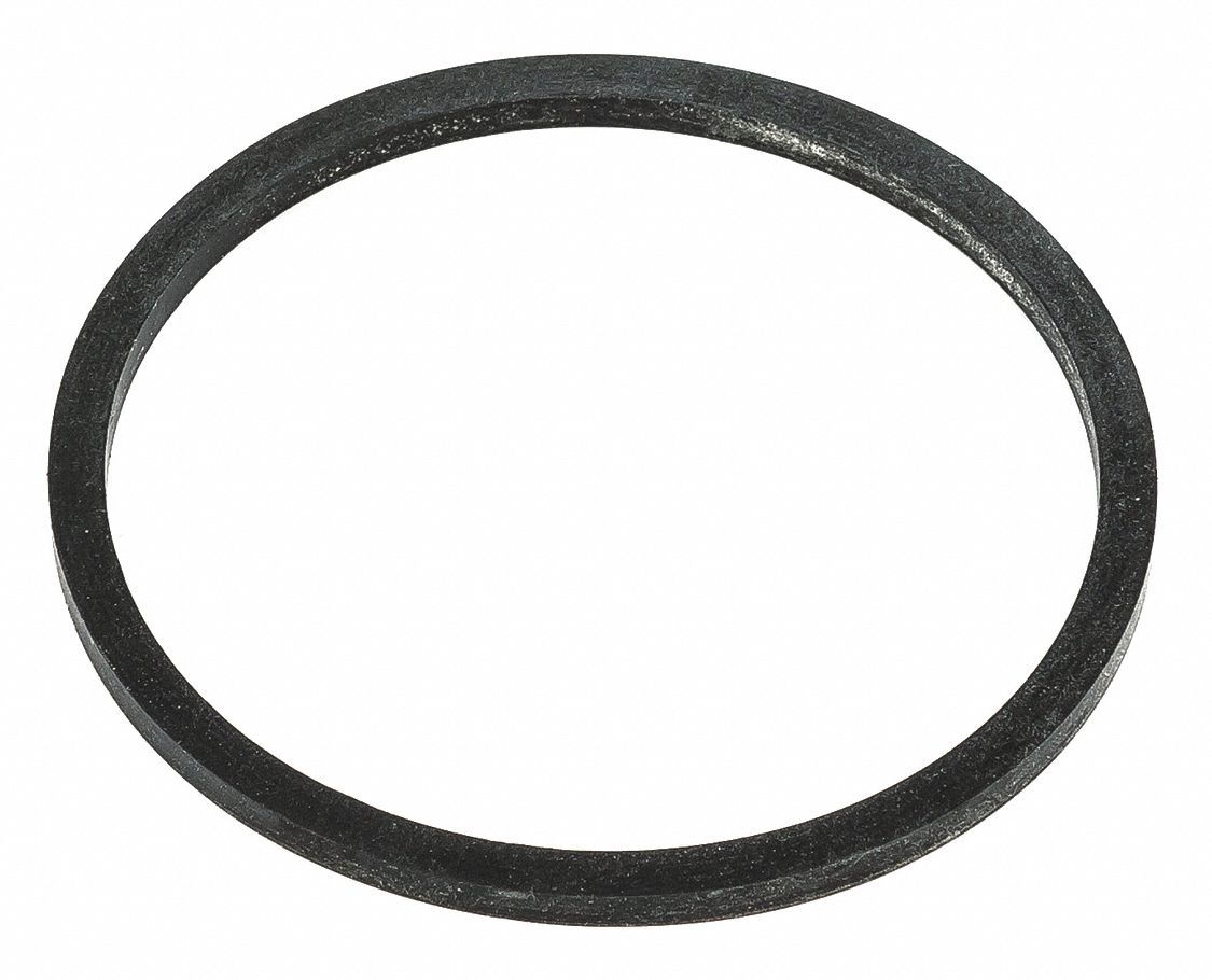 GRAINGER APPROVED Drum Plug Gasket, 85 Gallon, Buna, Buna, 85 gal