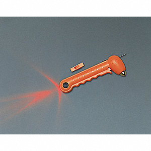 5-IN-1 LIFESAVER HAMMER, ORANGE, PLASTIC AND FORGED STEEL