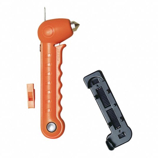 EMI, Orange, Disposable, 5-in-1 Lifesaver Hammer - 9PVF4