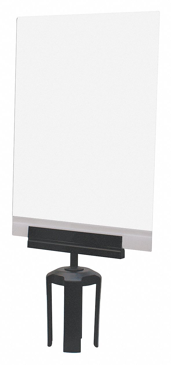 Announcement Display: Clear, No Legend Message