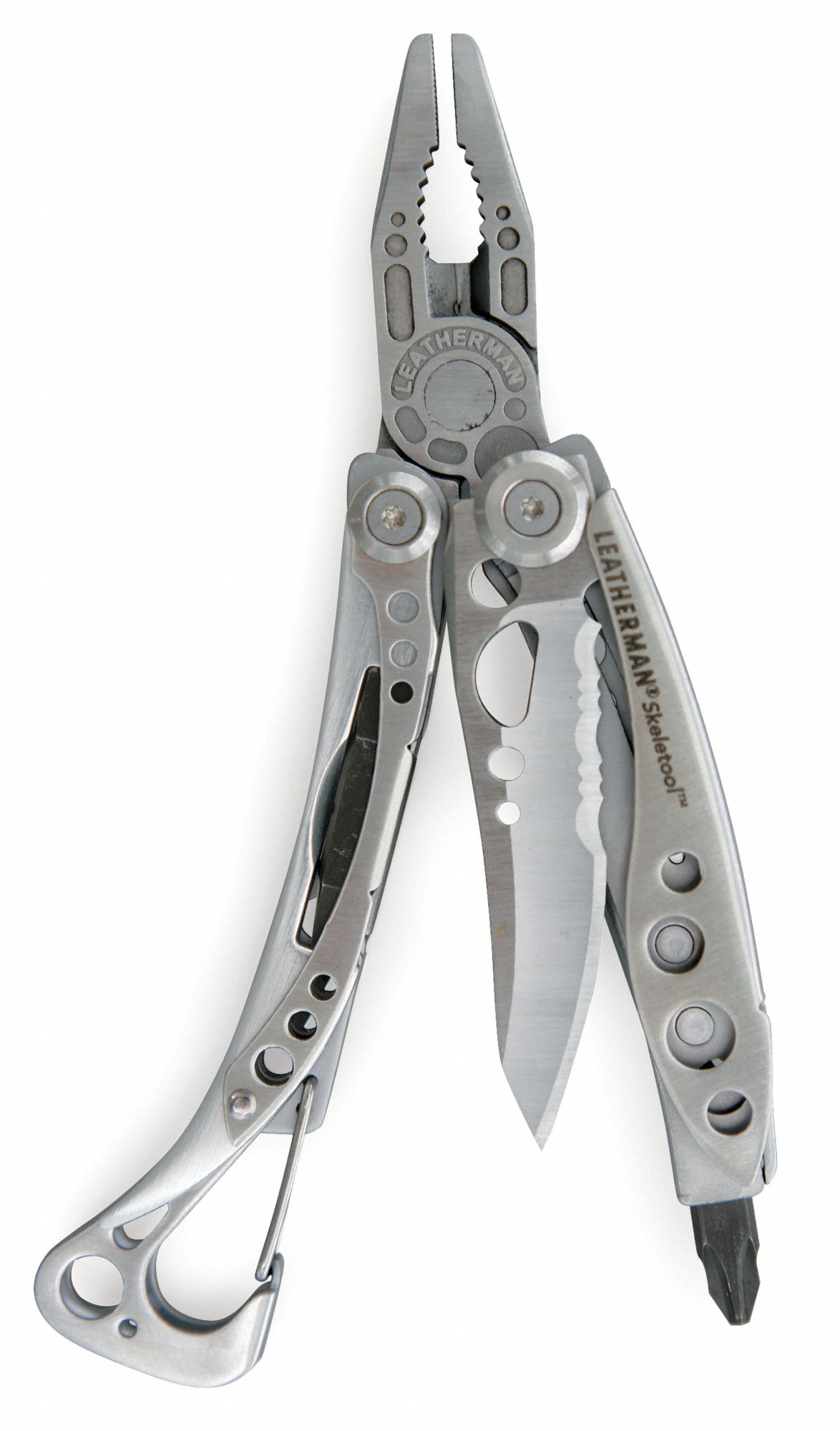 LEATHERMAN Stainless Steel MultiTool Plier, Number of Tools 7, Multi