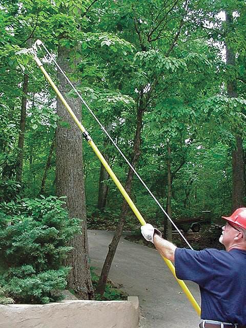 Jameson TP-14F Telescoping Fiberglass Pole, 7' - 14