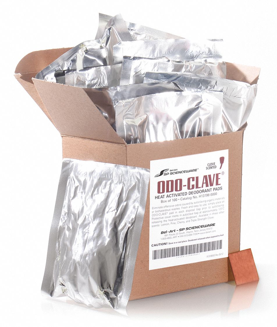 Autoclave Bag Deodorant Pad Clove PK100
