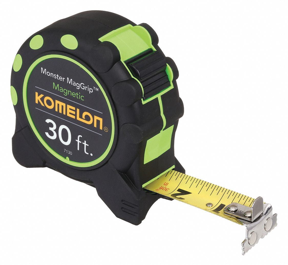 KOMELON, Inch, Single Hook Tip, Tip Tape Measure