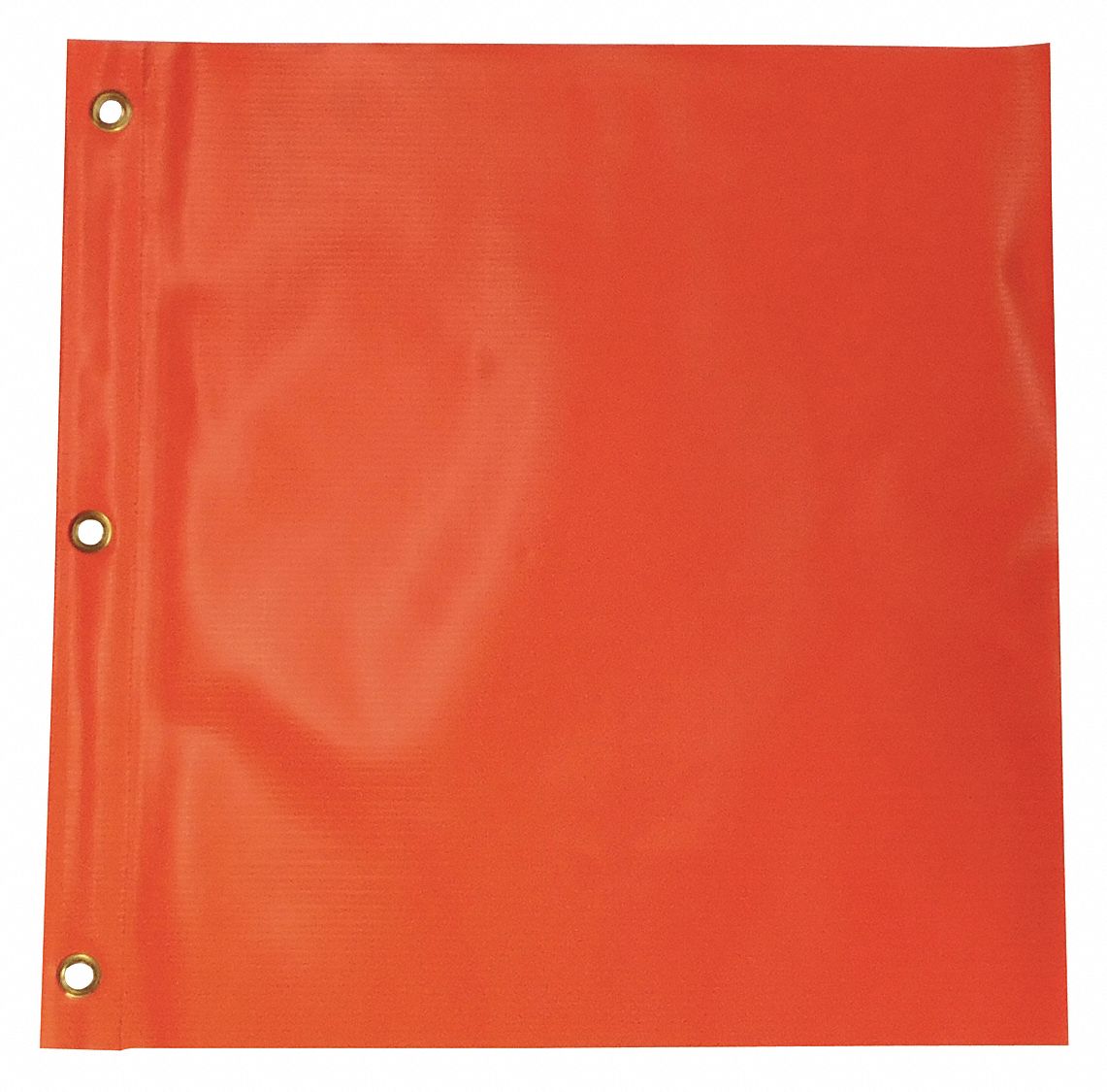 9RW13 - Handheld Warning Flag Fluorescent Orange