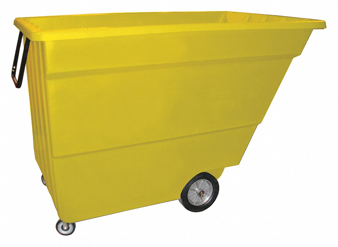 TiltTruck 74in 40in Yellow 1 000lb