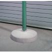 Round Portable Sign Post Bases