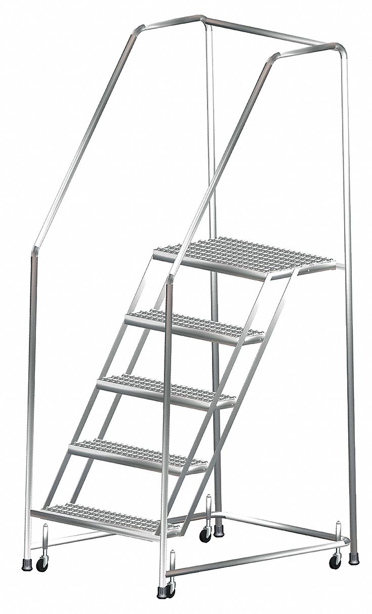 Roll Ladder, T304 Stainless Steel, 50 in.H