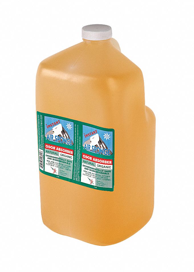 GRAINGER APPROVED Odor Eliminators, Jug, 1 gal, Liquid, Unscented 9T232000010133 Grainger
