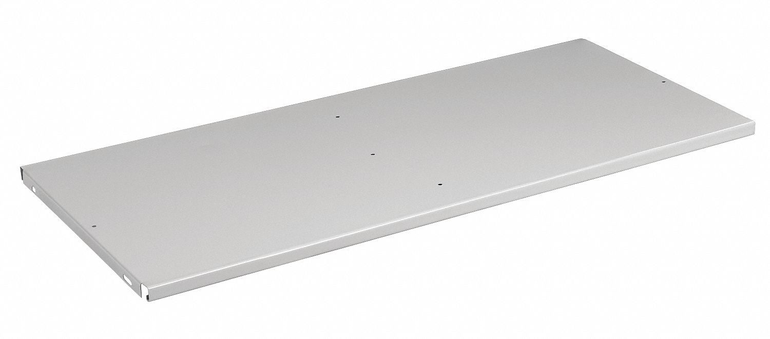 EXTRA SHELF, 36 IN X 18 IN, ¾ IN OVERALL H, 1 SHELF, 150 LB LOAD CAPACITY, LIGHT GREY