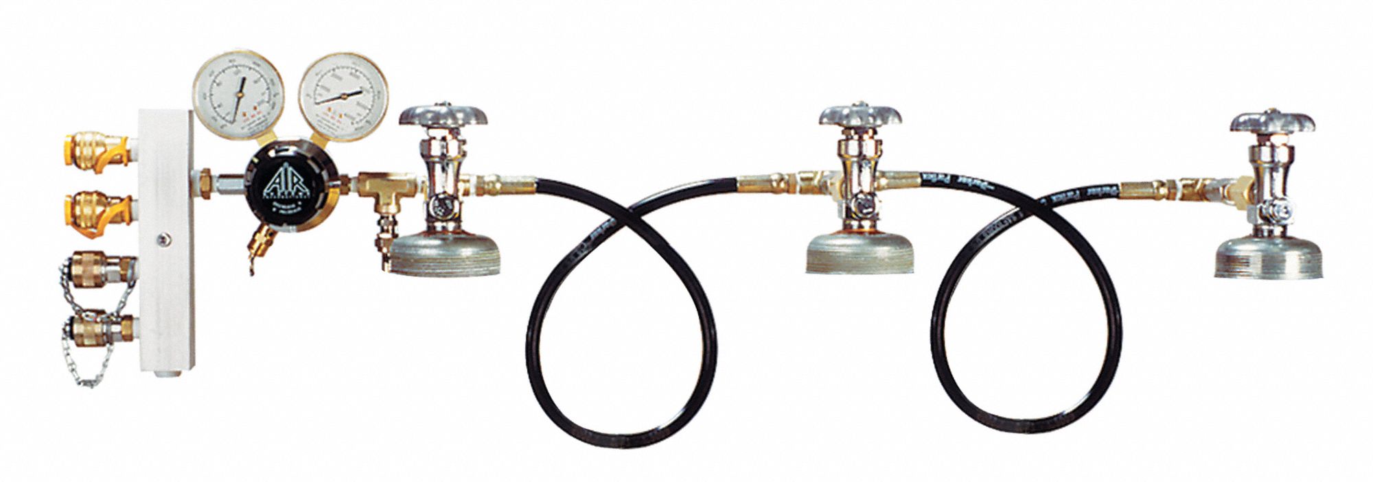 AIR SYSTEMS INTERNATIONAL CASCADE BREATHING AIR ASSEMBLY,3CYL,5500 PSI