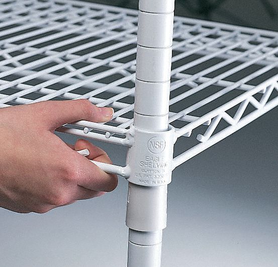 EAGLE GROUP Wire Shelving Unit 9EZX7S4742448W Grainger