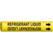 Refrigerant Liquid Snap-On Pipe Markers