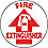 Floor Sign,17In,Fire Extinguisher
