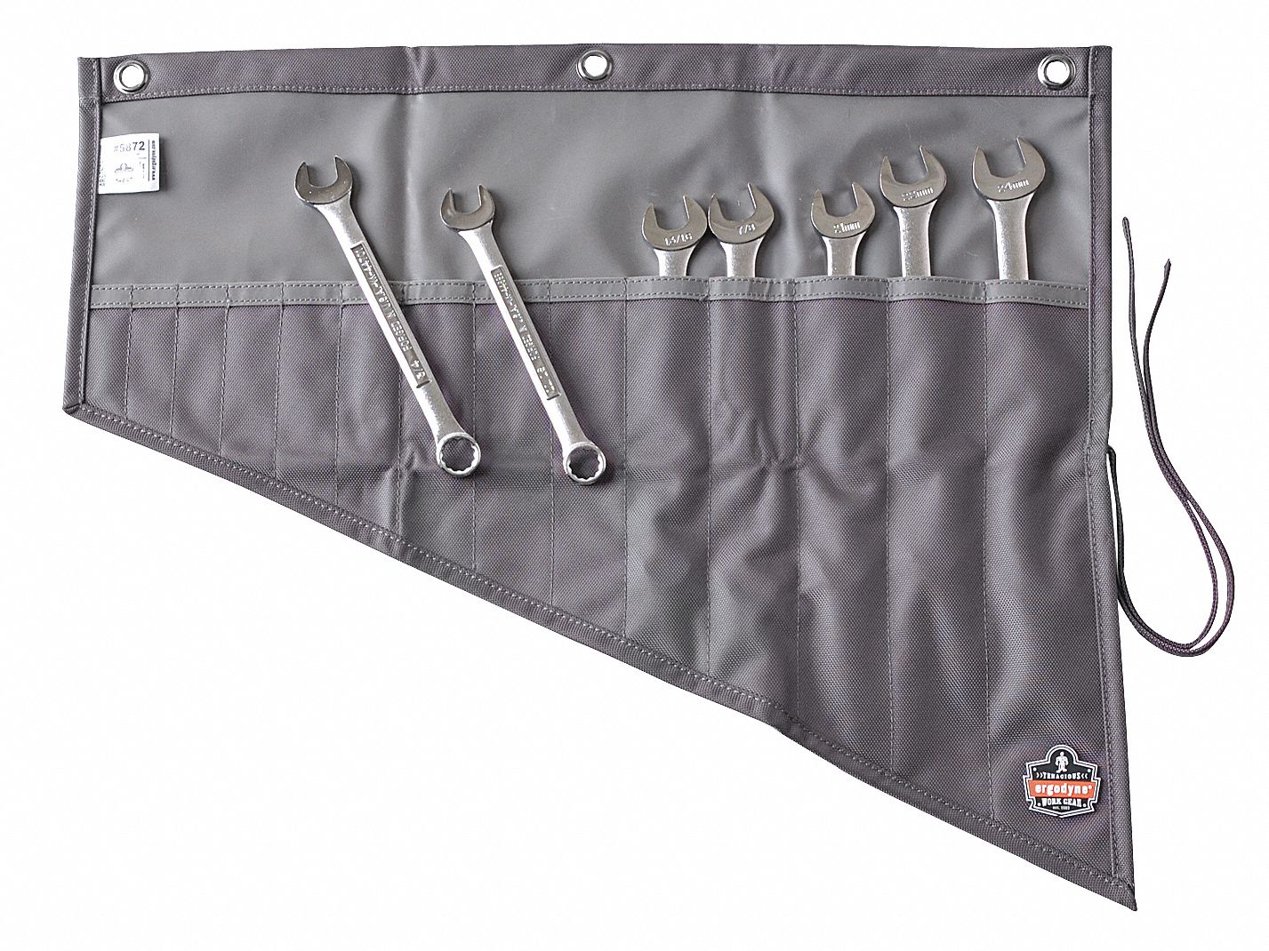Gray, Wrench RollUp Bag, Polyester Grainger