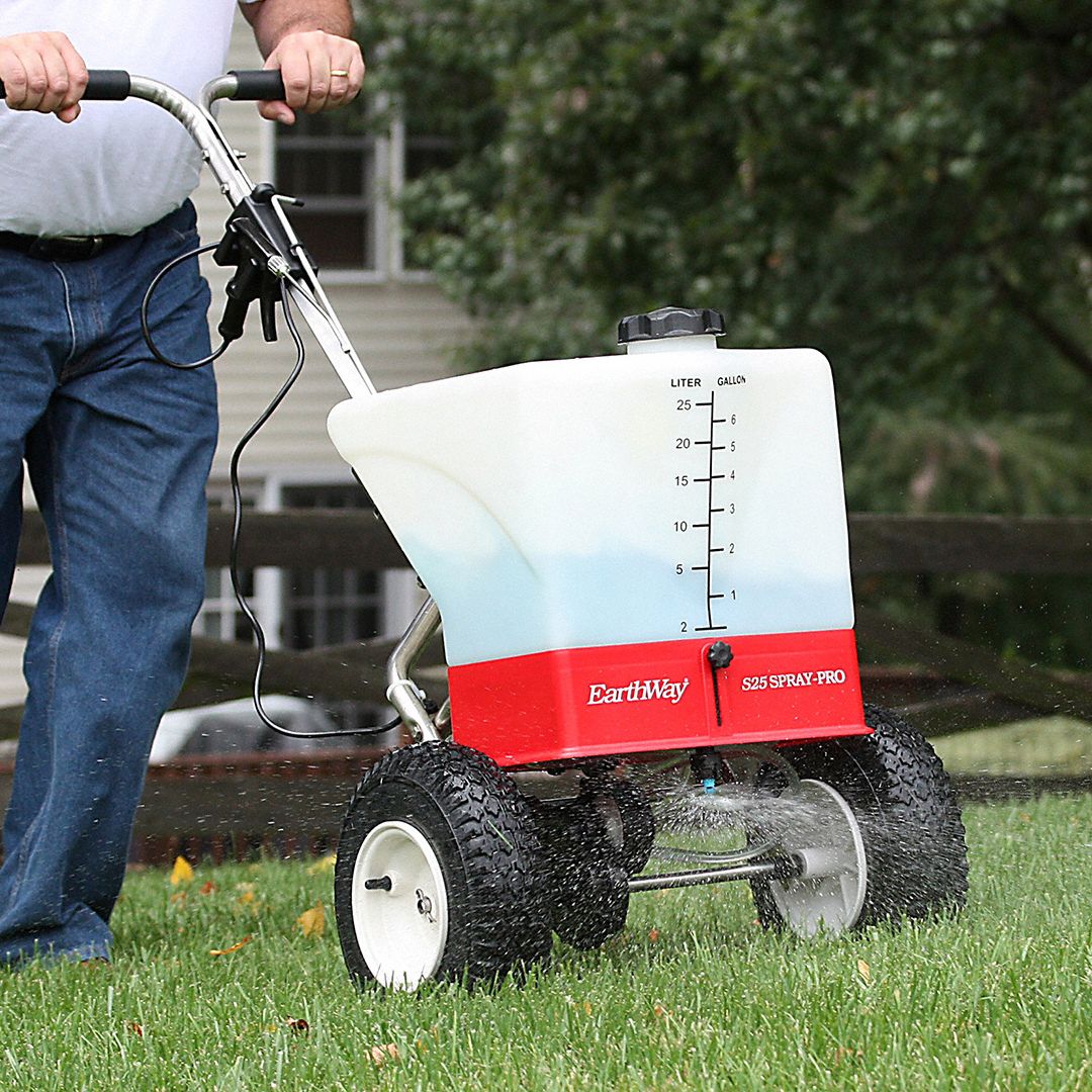 EARTHWAY Push Sprayer, Liquid Materials 9TUW0S25 Grainger