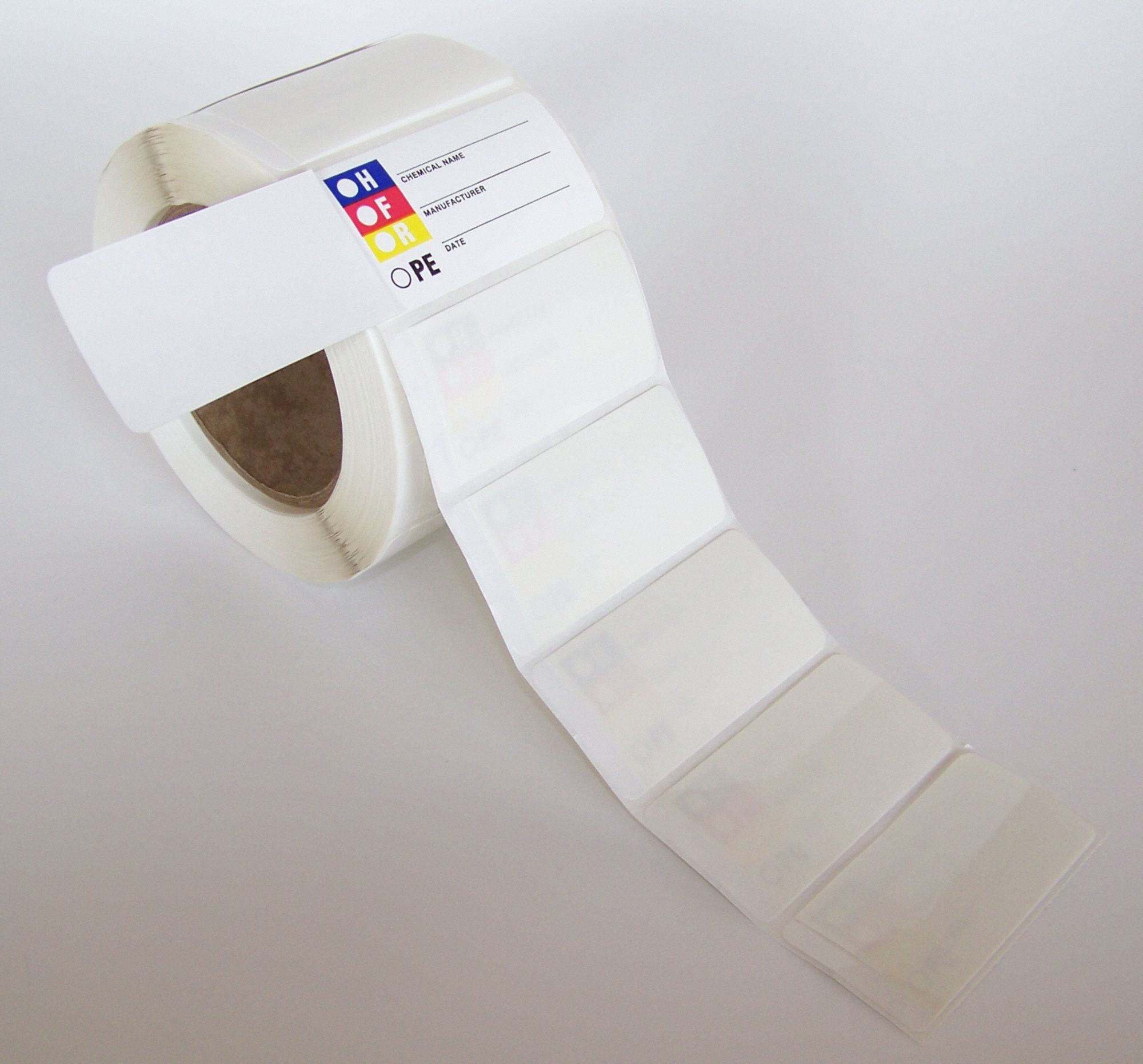 BADGER TAG & LABEL CORP HMIG Self-Laminating Label: Chemical Name ...