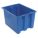 STACK AND NEST CONTAINER, 12.7 GALON, 19½ IN X 15½ IN X 13 IN, BLUE