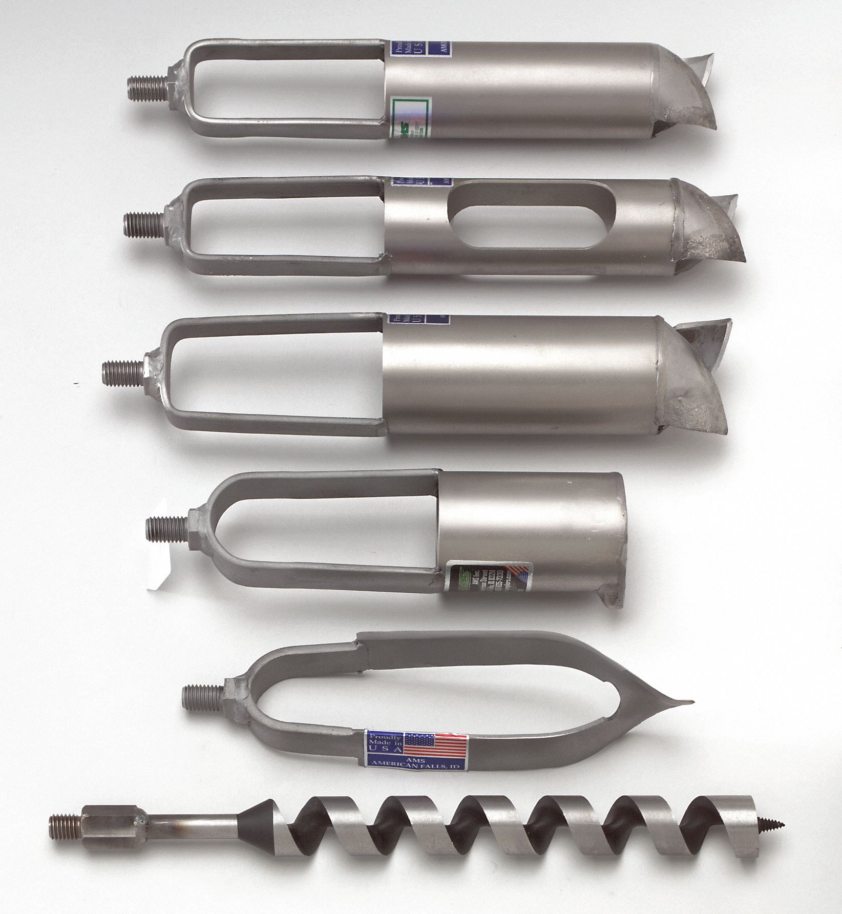 AMS Auger, 3 1/4 in Dia. (In.), Quick Connect 8RRE4300.51 Grainger