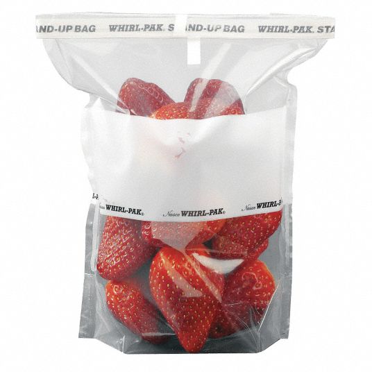 NASCO, 24 oz Capacity, 9 in Lg, Sampling Bag 9UAN8B01401WA Grainger