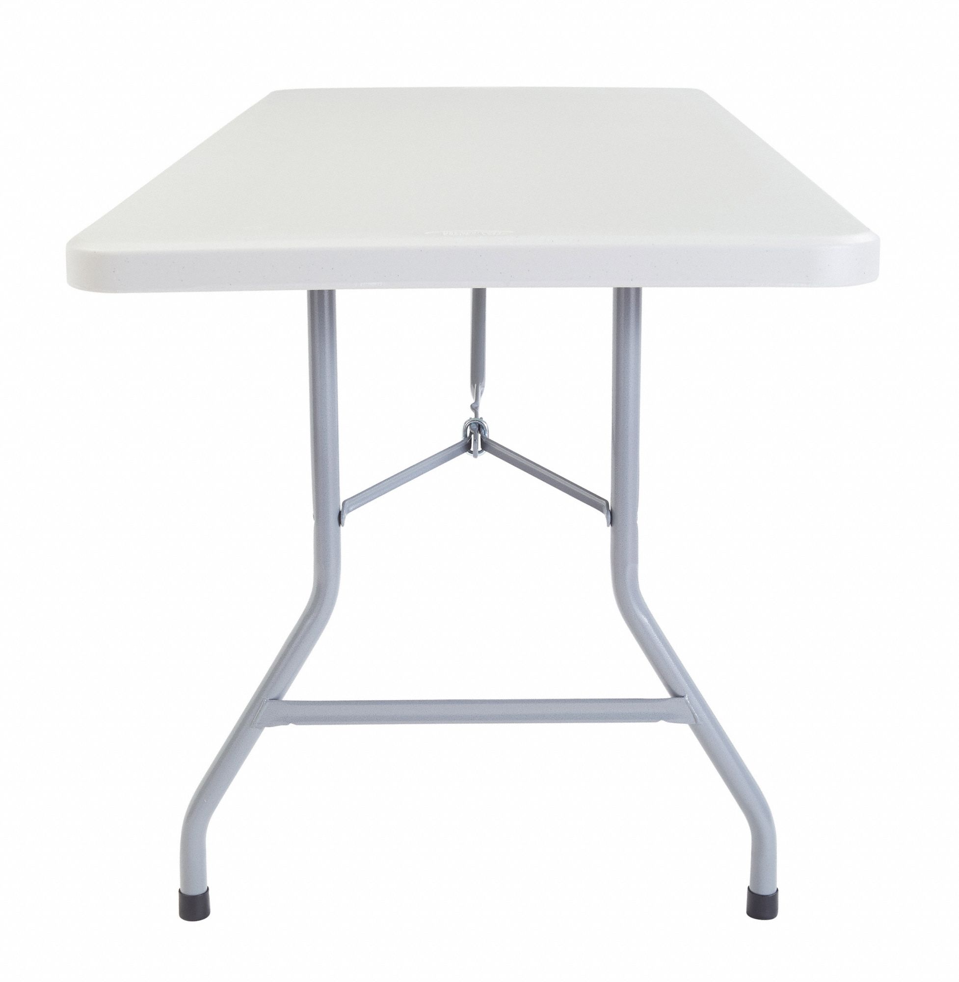 NATIONAL PUBLIC SEATING Rectangle Folding Table, 30 in Height x 30 in Width, Speckled Gray