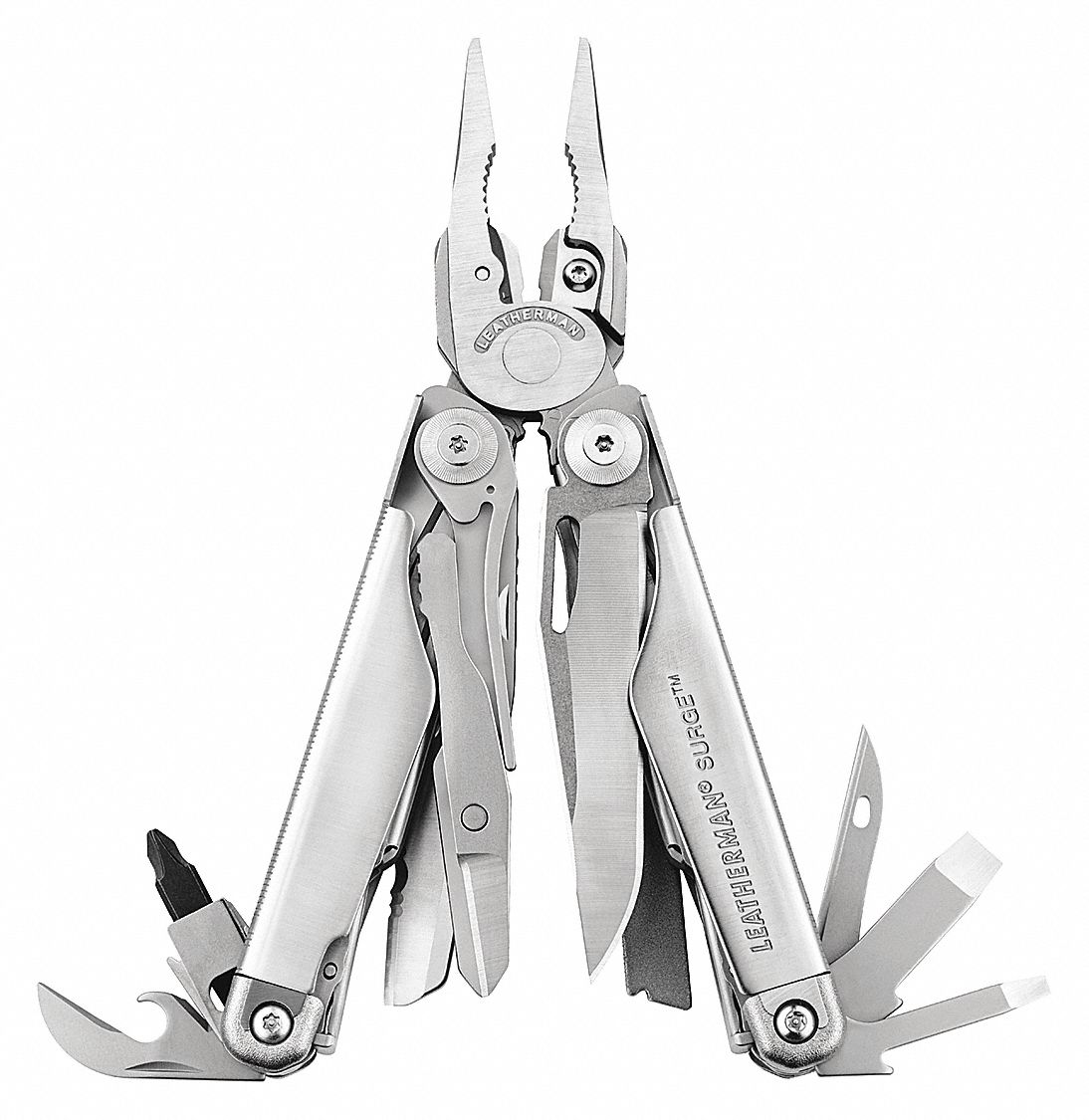 LEATHERMAN Pinzas Multiherramienta SUPER TOOL® 300 Acero Inoxidable  Funciones: 19 - Pinzas Multiherramienta - 5CZF6