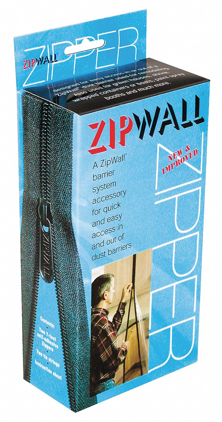 ZIPPER STANDARD SELF-ADHESIVE 2PK