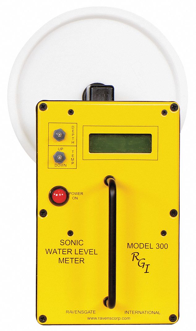 GLOBAL WATER, Water Level Meter 9VF35WL650 Grainger