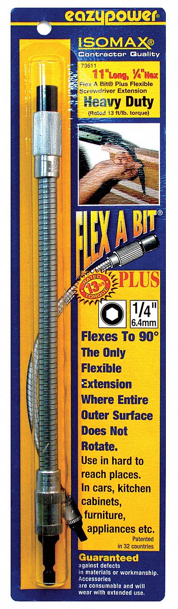 FLEXIBLE EXTENSION,1/4",1/4",11"