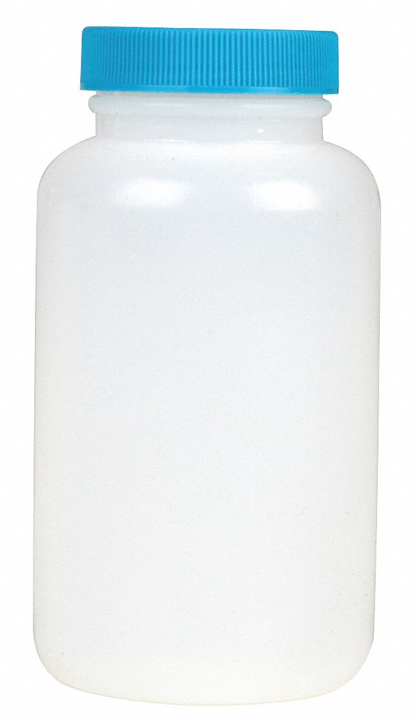 Bottle 120 mm H White 65 mm Dia PK24