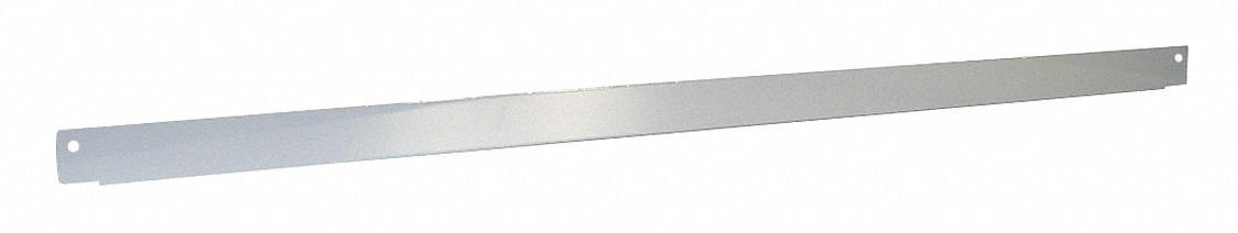 Bin Rail 72 W x 1/1/2002 D x 30 H Gray