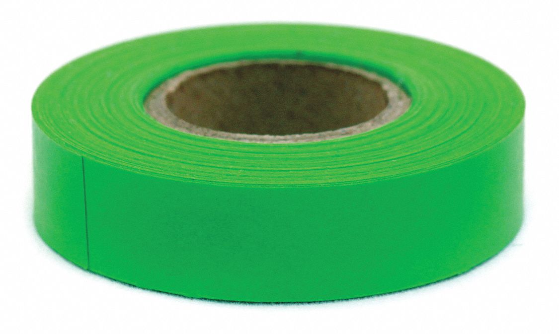 ROLL PRODUCTS 48858G Masking Tape,Kraft Paper,Green,1/2