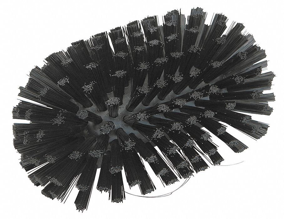 3- 8 Diameter Vertical Tank Brushes - Varied Stiffness & Diameters