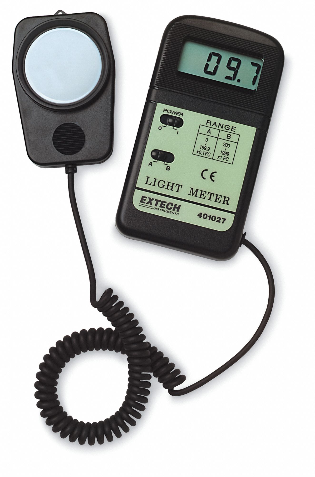 9W538 - Digital Light Meter Pocket Extech