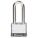 LOCKOUT PADLOCK, KEYED DIFFERENT, STANDARD BODY, HARDENED STEEL, BLACK