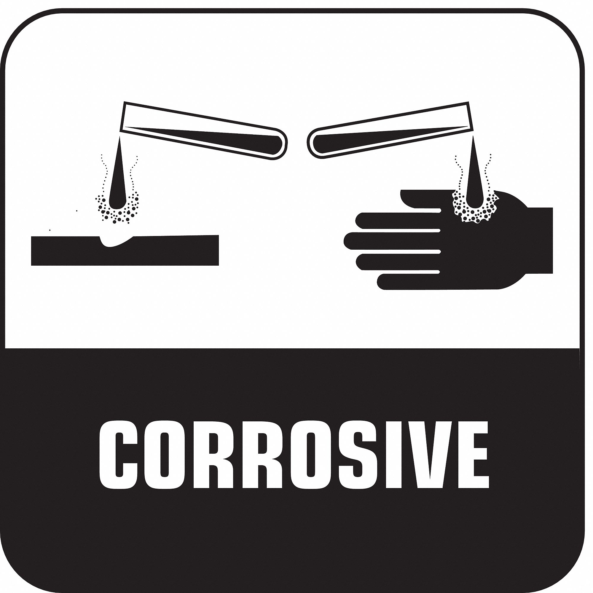 Label, 7/8" x 7/8", Paper, PK500