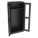 STORAGE CABINET, 36 X 18 X 78 IN, 1 ADJUSTABLE SHELF, SWING HANDLE/KEYED, LEVELING, BLACK