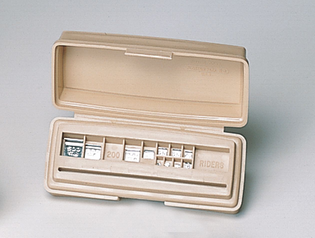 Calibration Weight Kit: 4, No Certificate, Stainless Steel, Metric